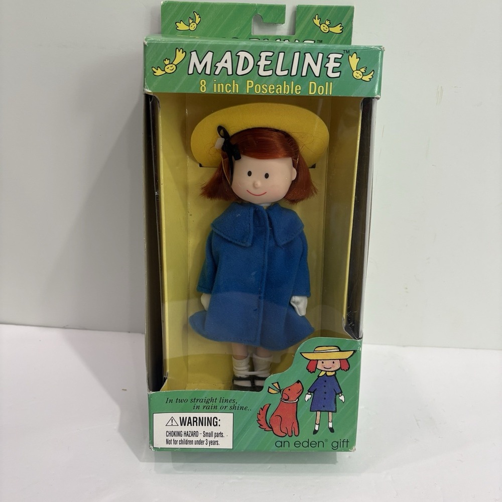 Madeline & Friends MADELINE 8" Poseable Doll by Eden Vintage
